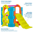 Activity Park Playhouse, Indoor/Outdoor Play House with Slide or Climb Stairs