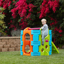 Activity Park Playhouse, Indoor/Outdoor Play House with Slide or Climb Stairs
