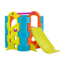 Activity Park Playhouse, Indoor/Outdoor Play House with Slide or Climb Stairs