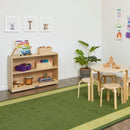 2-Shelf Storage Cabinet, Eco-Friendly Birch Plywood Storage