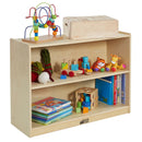 2-Shelf Storage Cabinet, Eco-Friendly Birch Plywood Storage