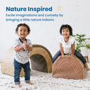 Tree TunnelÂ and Climber Playset, Climbing Foam Structure for Kids, 2-Piece