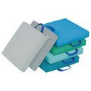 Floor Cushions with Handles, 2" Deluxe Foam