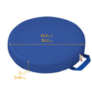 Floor Cushions with Handles, 2" Deluxe Foam