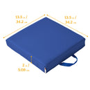 Floor Cushions with Handles, 2" Deluxe Foam