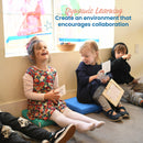 Floor Cushions with Handles, 2" Deluxe Foam