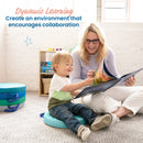 Floor Cushions with Handles, 2" Deluxe Foam