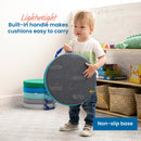 Floor Cushions with Handles, 2" Deluxe Foam