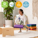 Floor Cushions with Handles, 2" Deluxe Foam