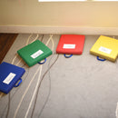 Floor Cushions with Handles, 2" Deluxe Foam