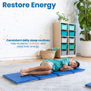 Tapis de repos pliables, matelas de sieste pour enfants, 4 plis, 1,6 cm d'épaisseur