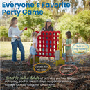 Jumbo 4-To-Score Giant Lawn Game Set