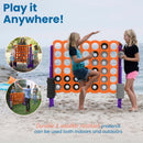 Jumbo 4-To-Score Giant Lawn Game Set