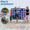 Jumbo 4-To-Score Giant Lawn Game Set