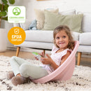 Leaf Floor Seat, Portable Scoop Chair, Kids' Plastic Flexible Seating, 6-Piece