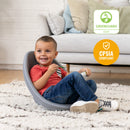 Leaf Floor Seat, Portable Scoop Chair, Kids' Plastic Flexible Seating, 6-Piece