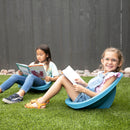 Leaf Floor Seat, Portable Scoop Chair, Kids' Plastic Flexible Seating, 6-Piece