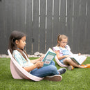 Leaf Floor Seat, Portable Scoop Chair, Kids' Plastic Flexible Seating, 6-Piece