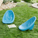 Leaf Floor Seat, Portable Scoop Chair, Kids' Plastic Flexible Seating, 6-Piece
