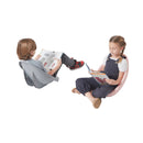 Leaf Floor Seat, Portable Scoop Chair, Kids' Plastic Flexible Seating, 6-Piece
