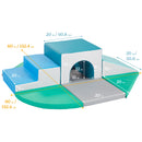 Lincoln Tunnel Climber, Toddler Beginner Foam Climber, Indoor Active Play