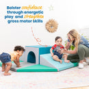 Lincoln Tunnel Climber, Toddler Beginner Foam Climber, Indoor Active Play