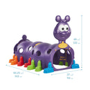 Peek-A-Boo Caterpillar, Indoor/Outdoor Play Structure