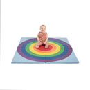 Quad Fold-n-Go Activity Play Mat, Colorful Tummy Time Folding Foam Mat