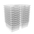 Scoop Front Mulitpurpose Storage Bins, Cubby Compatible, 20-Pack