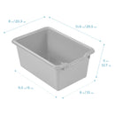 Scoop Front Mulitpurpose Storage Bins, Cubby Compatible, 20-Pack