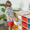 Scoop Front Mulitpurpose Storage Bins, Cubby Compatible, 20-Pack