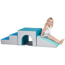 Single Tunnel Climber, Toddler Beginner Foam Climber, Indoor Active Play