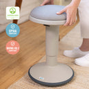 SitWell Adjustable Height Wobble Stool with Cushioned Foam Seat, Active Flexible Seating