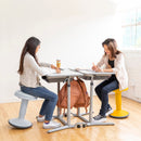 SitWell Adjustable Height Wobble Stool with Cushioned Foam Seat, Active Flexible Seating