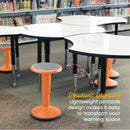 SitWell Adjustable Height Wobble Stool, Active Flexible Seating Chair