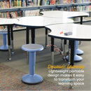 SitWell Adjustable Height Wobble Stool, Active Flexible Seating Chair