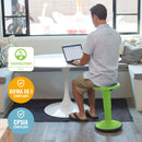 SitWell Adjustable Height Wobble Stool, Active Flexible Seating Chair