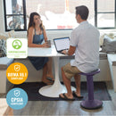 SitWell Adjustable Height Wobble Stool, Active Flexible Seating Chair