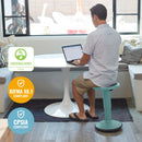 SitWell Adjustable Height Wobble Stool, Active Flexible Seating Chair