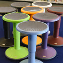 SitWell Adjustable Height Wobble Stool, Active Flexible Seating Chair