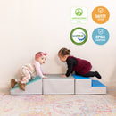 Junior Little Me Climb Crawl and Slide Climber, Mini-Sized Beginner Playset, 3-Piece