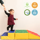 Junior Little Me Climb Crawl and Slide Climber, Mini-Sized Beginner Playset, 3-Piece