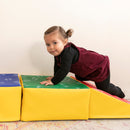 Junior Little Me Climb Crawl and Slide Climber, Mini-Sized Beginner Playset, 3-Piece