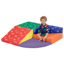 Tiny Twisting Corner Climber, Toddler Beginner Foam Climber, Indoor Active Play