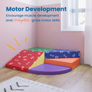 Tiny Twisting Corner Climber, Toddler Beginner Foam Climber, Indoor Active Play