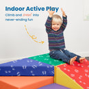 Tiny Twisting Corner Climber, Toddler Beginner Foam Climber, Indoor Active Play