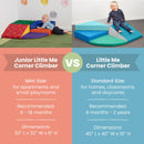 Tiny Twisting Corner Climber, Toddler Beginner Foam Climber, Indoor Active Play