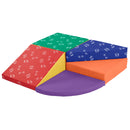 Tiny Twisting Corner Climber, Toddler Beginner Foam Climber, Indoor Active Play