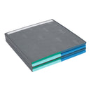 Square Dance Activity Play Mat, Colorful Tummy Time Folding Foam Mat