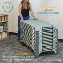 Stackable Cozy Cot with Blanket and Pillow Storage, Ready to Assemble, 6-Pack